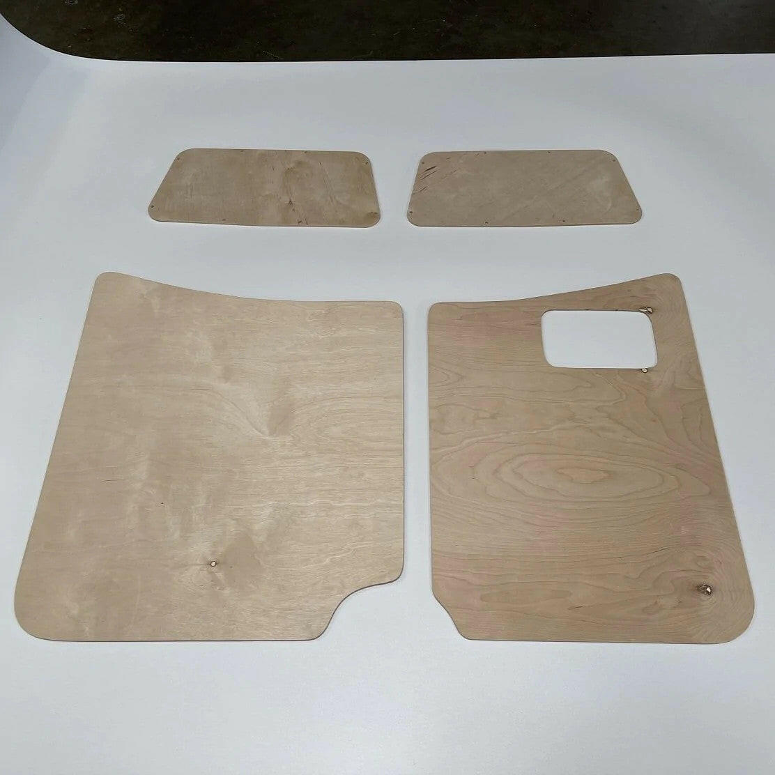 2007-2018 / SPRINTER VAN REAR DOOR PANEL KIT 2PC PLYWOOD.