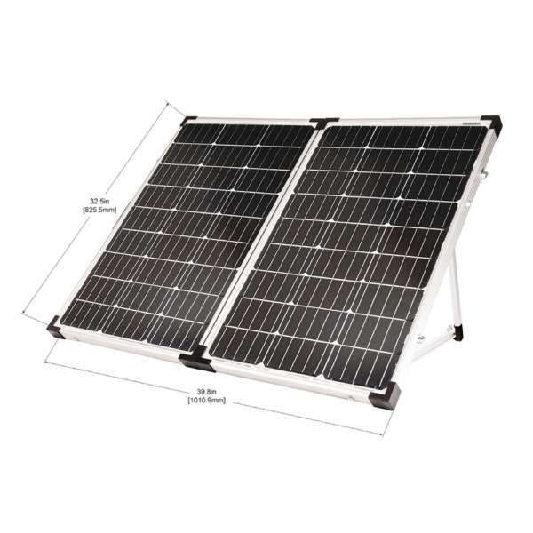 Go Power 130-Watt Portable Solar Kit