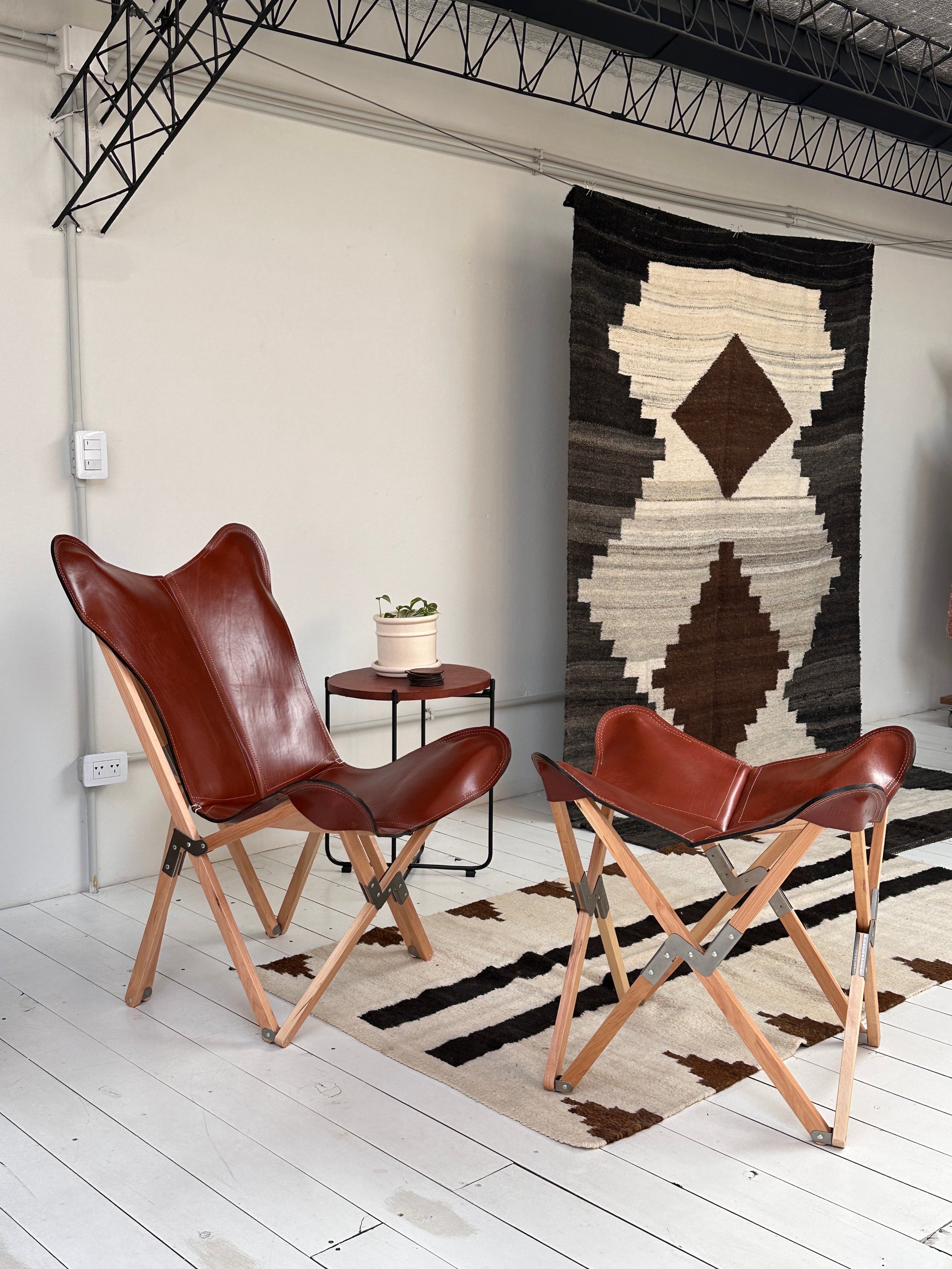 Palermo Tripolina Leather Chair