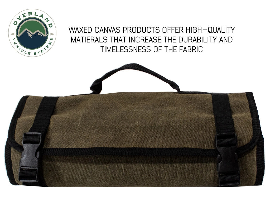 Rolled Bag First Aid - #16 Waxed Canvas Universal