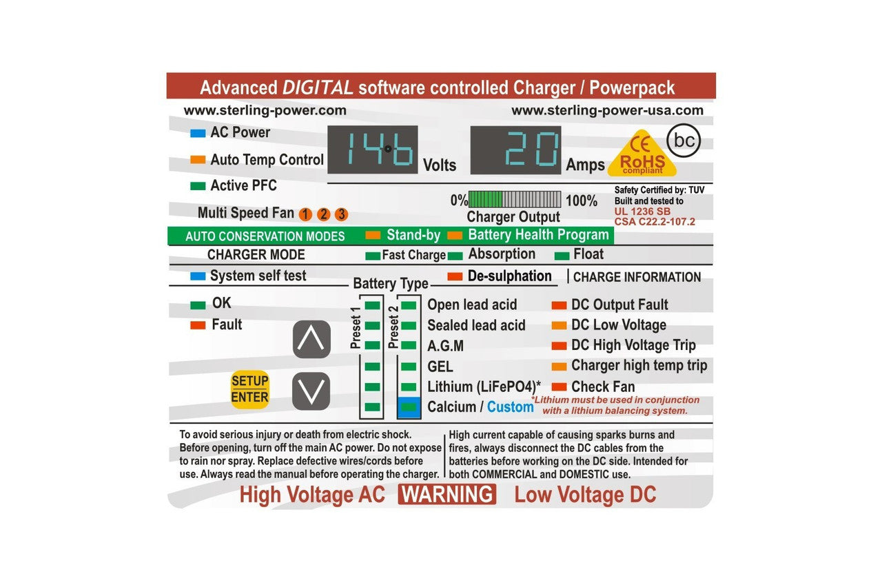 Sterling ProCharge Ultra Battery Charger