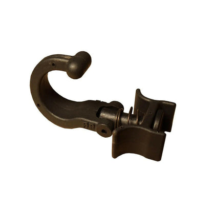 HEAVY DUTY PLASTIC L-TRACK HOOK - 5 PACK.