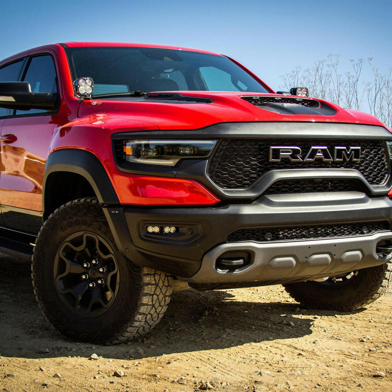 Dodge/Ram XL80 A-Pillar Light Kit - Ram 2019-22 1500 Rebel; 2021-22 1500 TRX.