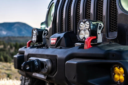 Jeep JL/JT XL Sport Bumper Light Kit - Jeep 2020-22 Gladiator; 2018-22 Wrangler JL; NOTE: w/ OE Steel Bumper.