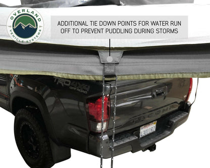 Nomadic Awning 270 Passenger Side - Dark Gray Cover With Black Cover Universal.