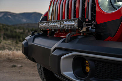 Jeep JL/JT OnX6+ 30 Inch Bumper Light Kit - Jeep 2020-22 Gladiator; 2018-22 Wrangler JL; NOTE: w/ OE Plastic Bumper.