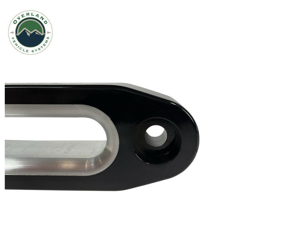 Recovery Winch Fairlead System Professional Grade Hawse Fairlead Black.