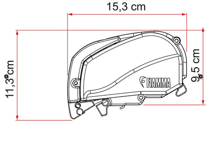 FIAMMA TOP MOUNT AWNING F80S - 170 EXT.