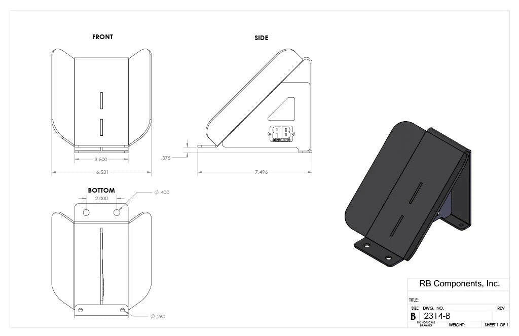 DELUXE WHEEL CHOCK.