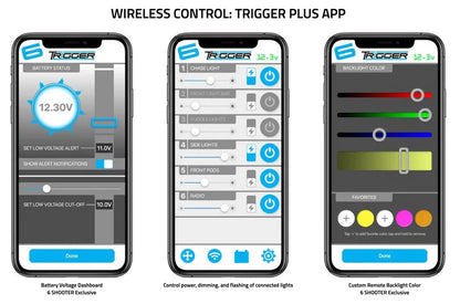 TRIGGER SIX-SHOOTER WIRELESS CONTROL MODULE.