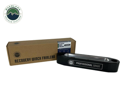 Recovery Winch Fairlead System Professional Grade Hawse Fairlead Black.