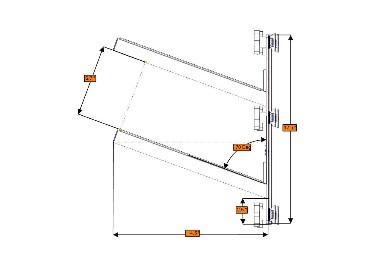 DOUBLE BOARD RACK - LONG.