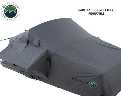 Nomadic 2 Extended Roof Top Tent in Dark Gray.