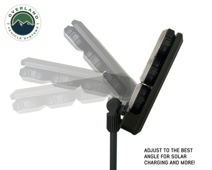 Solar Powered Camping light with removable light pods.