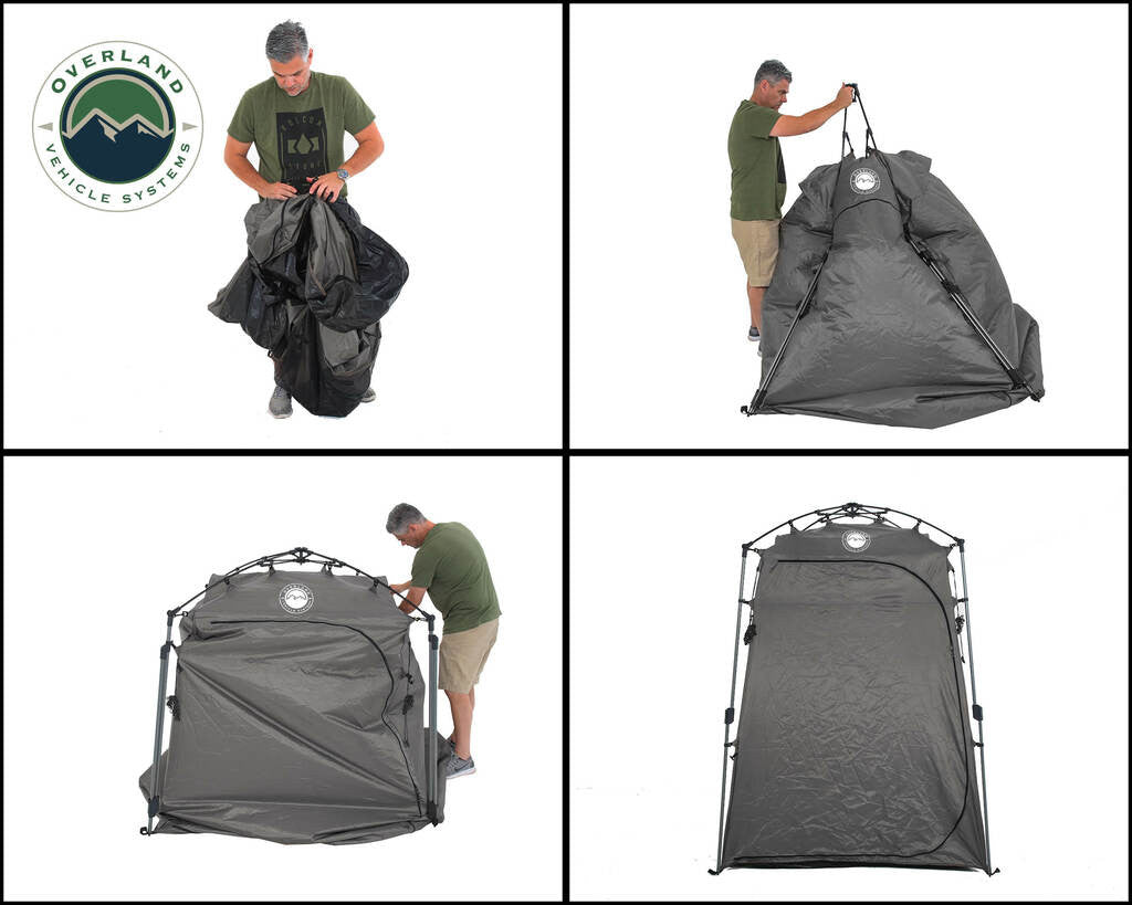 OVS Wild Land Portable Privacy Room with Shower,