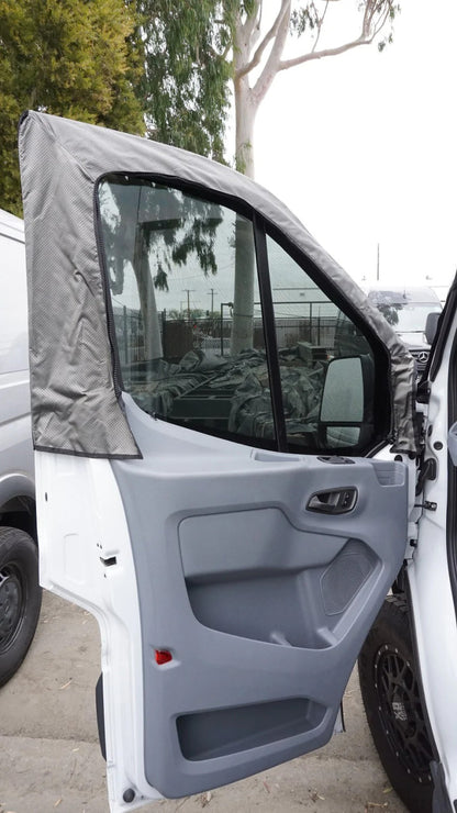 2014+ FORD TRANSIT EXTERIOR FRONT WINDOW SHADE KIT