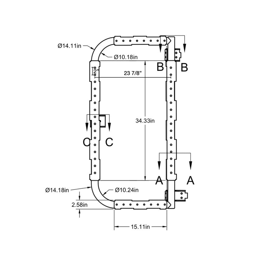 OWL VANS B2 BIKE CARRIER FOR SPRINTER VS30 (2019-PRESENT) AND REVEL 2020+.