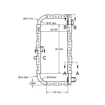 OWL VANS B2 BIKE CARRIER FOR SPRINTER VS30 (2019-PRESENT) AND REVEL 2020+.