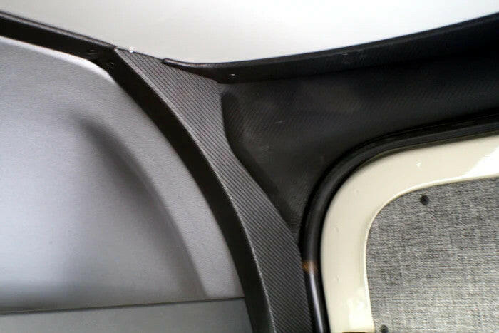 2019+ SPRINTER VAN B-PILLAR TRIM KIT - CARBON FIBER LOOK.