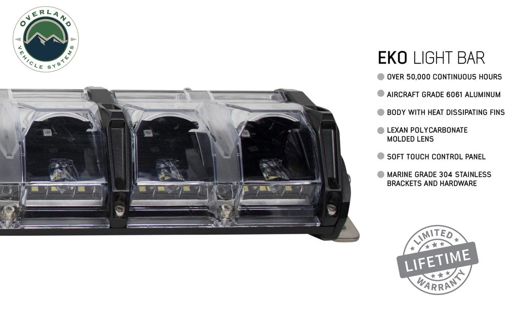 EKO 30" LED Light Bar With Variable Beam, DRL, RGB, 6 Brightness.