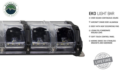 15010201 EKO 20" LED Light Bar With Variable Beam, DRL,RGB, 6 Brightness