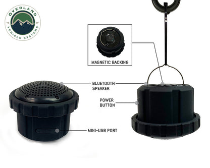 UFO Solar Light Light Pods & Speaker Universal.