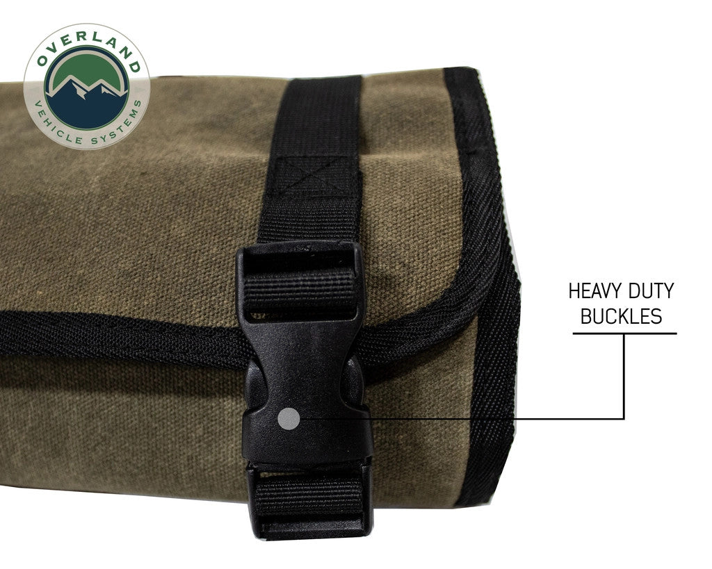 Rolled Bag First Aid - #16 Waxed Canvas Universal.