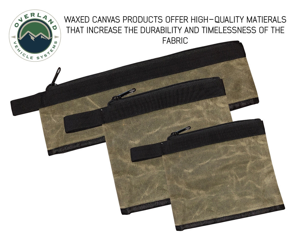 21059941 Small Bags set of 3 # 12 Waxed Canvas