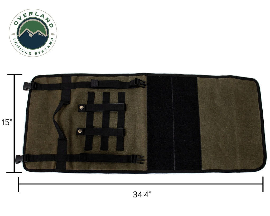 Rolled Bag First Aid - #16 Waxed Canvas Universal.