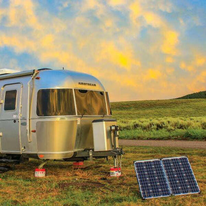 Go Power 200-Watt Portable Solar Kit.