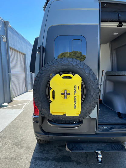 EXPEDITION TIRE CARRIER - ALUMINUM