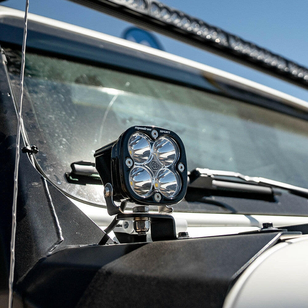 Squadron Sport Black LED Auxiliary Light Pod Pair - Universal.