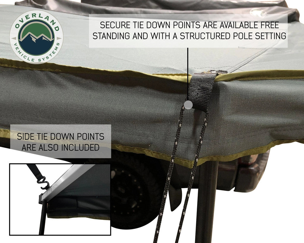 Nomadic Awning 270 Awning & Wall 1, 2, & 3, Mounting Brackets - Driverside