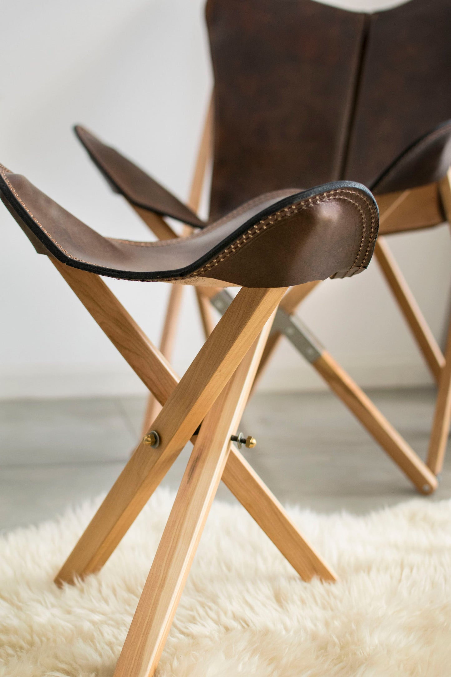 Tripolina Leather Chair