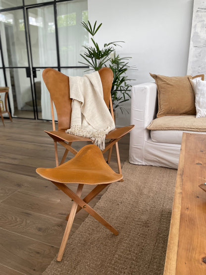 Tripolina Leather Chair