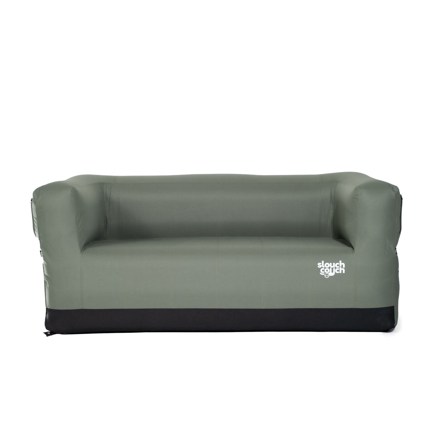 Compact Outdoor Loveseat Sofa Rugged Canvas Upholstery Portable Cozy Seating