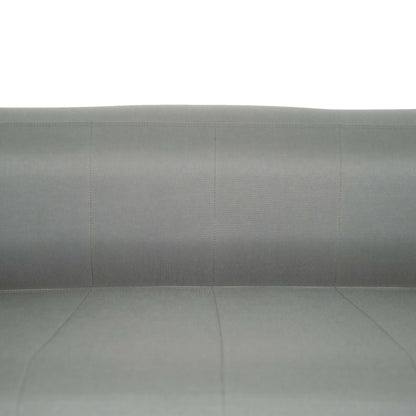 Compact Outdoor Loveseat Sofa Rugged Canvas Upholstery Portable Cozy Seating