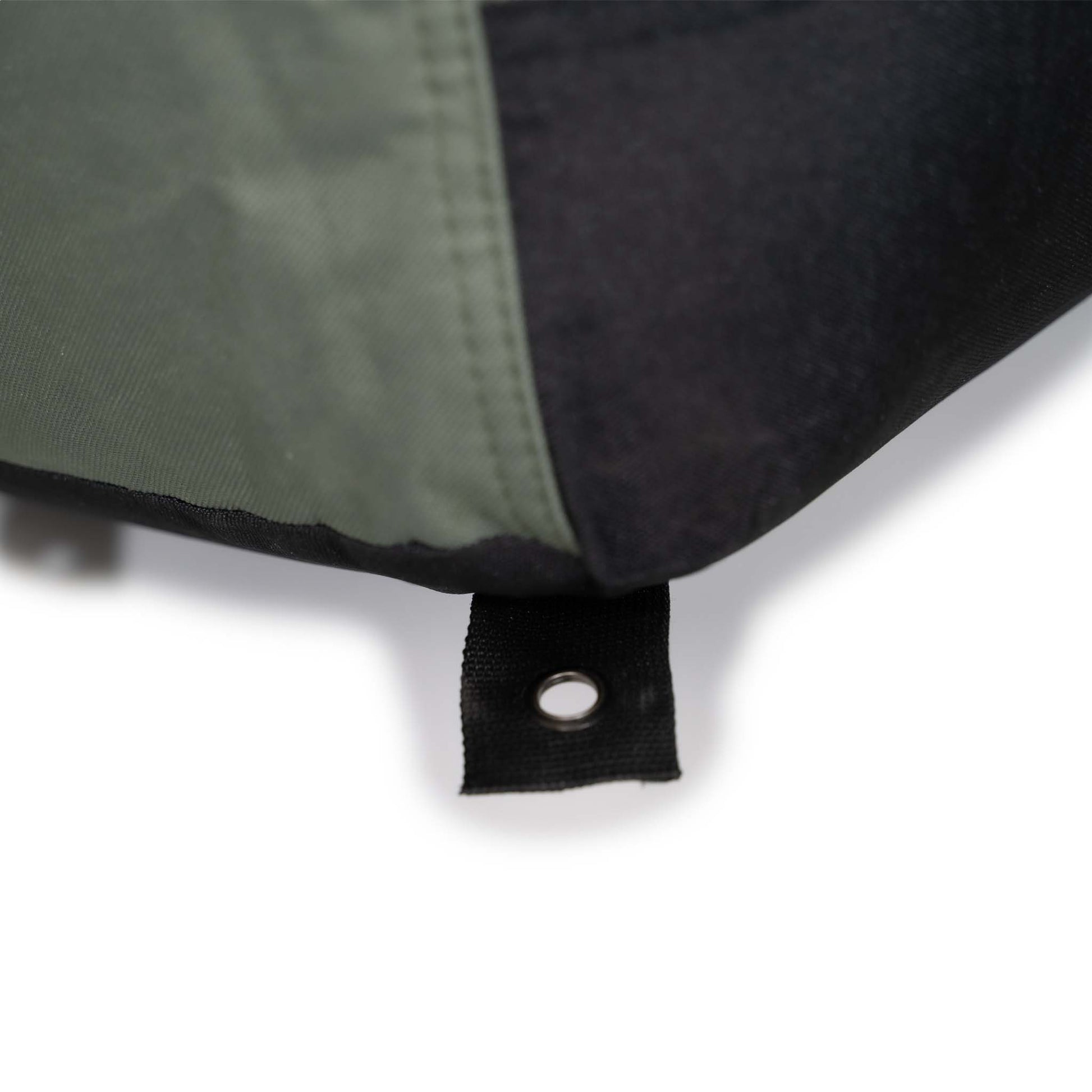 Compact Outdoor Loveseat Sofa Rugged Canvas Upholstery Portable Cozy Seating