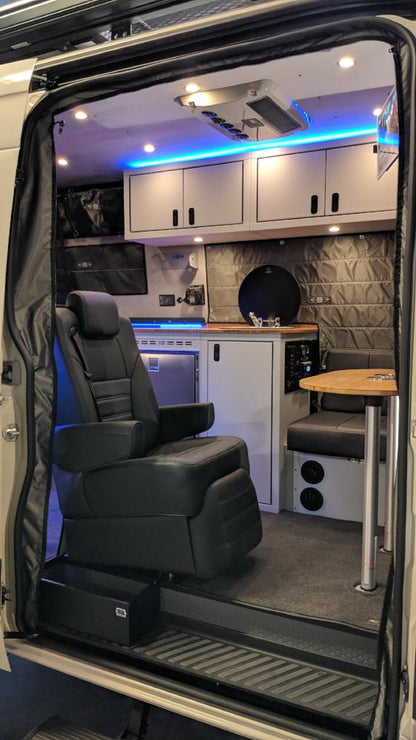 07 + Sprinter Van Sliding Door Step Retainer Box - Upgraded floor