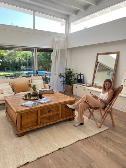 Tripolina Leather Chair