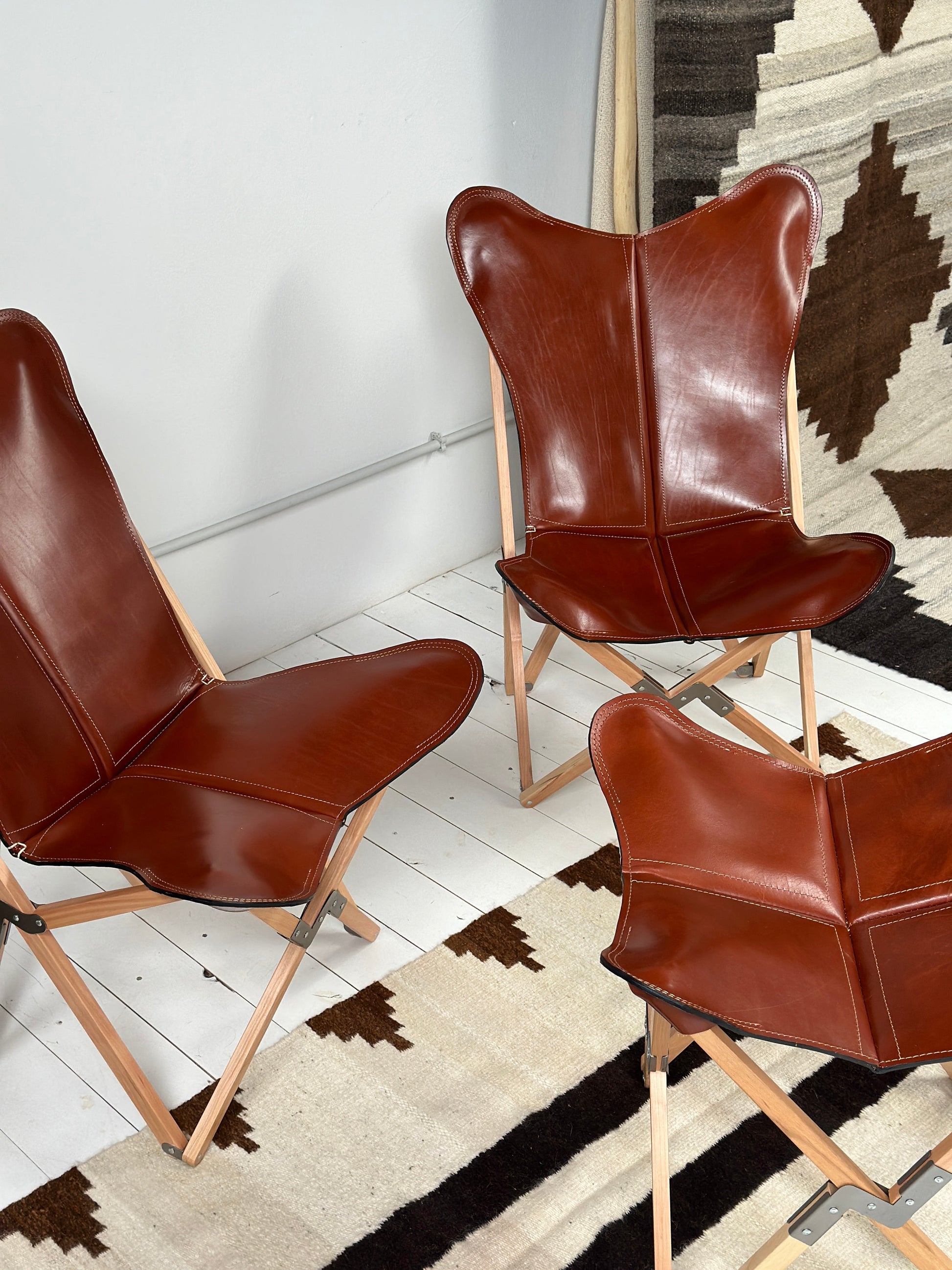 Palermo Tripolina Leather Chair