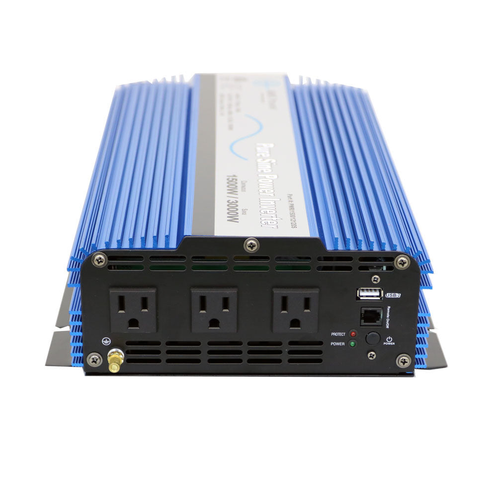 1500 Watt Pure Sine Inverter Front