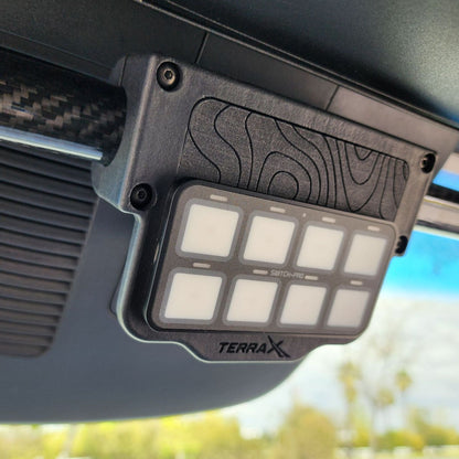 SWITCH-PROS VISORDOK TUBE MOUNTING PLATE