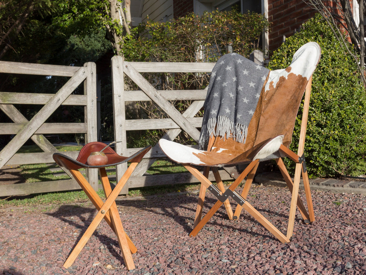 Tripolina Leather Chair