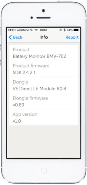 Victron MPPT and BMV data on iOS and Android