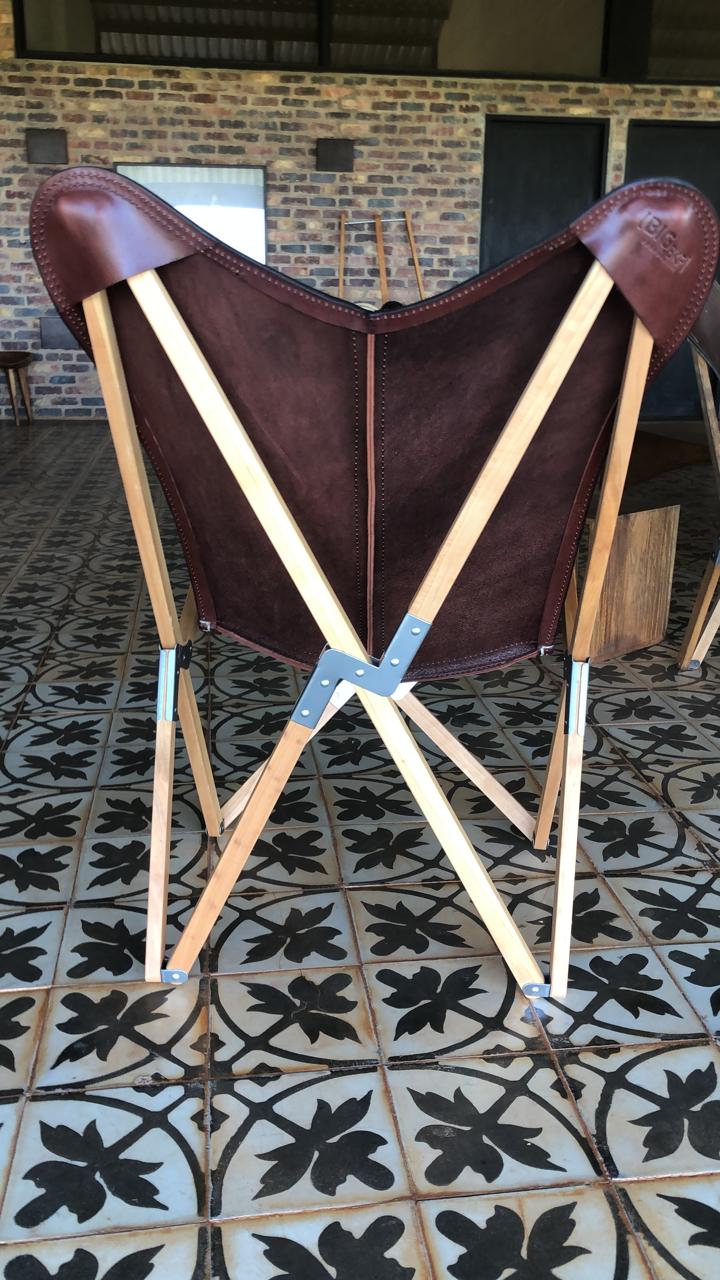 Argentinian Tripolina Malbec Chair