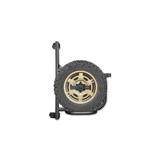 Expedition Rear-Mounted Aluminum Tire Carrier for 2019+ Sprinter Vans