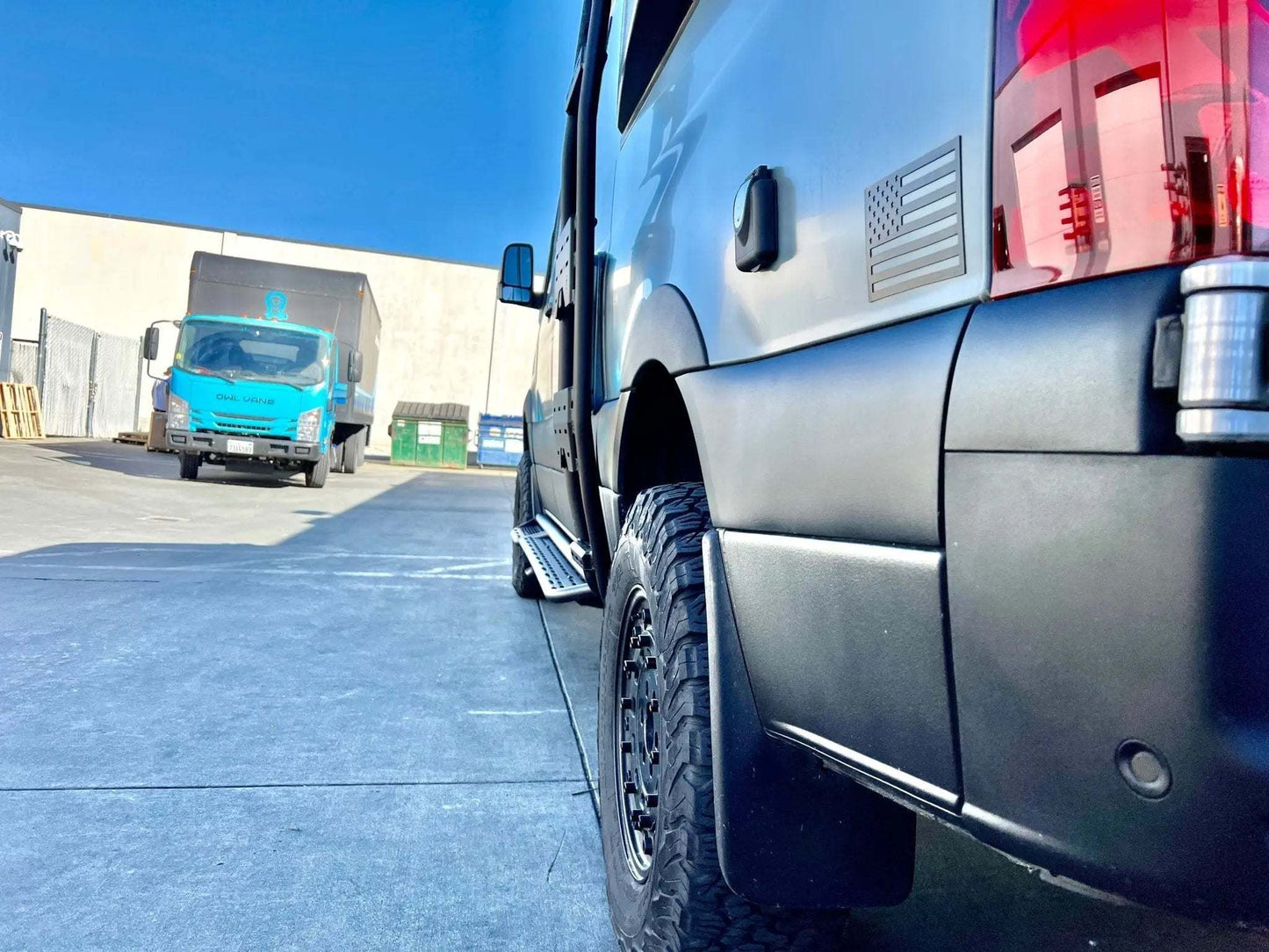 Owl Explorer Sprinter Side Ladder No-Drill Heavy-Duty Mounting