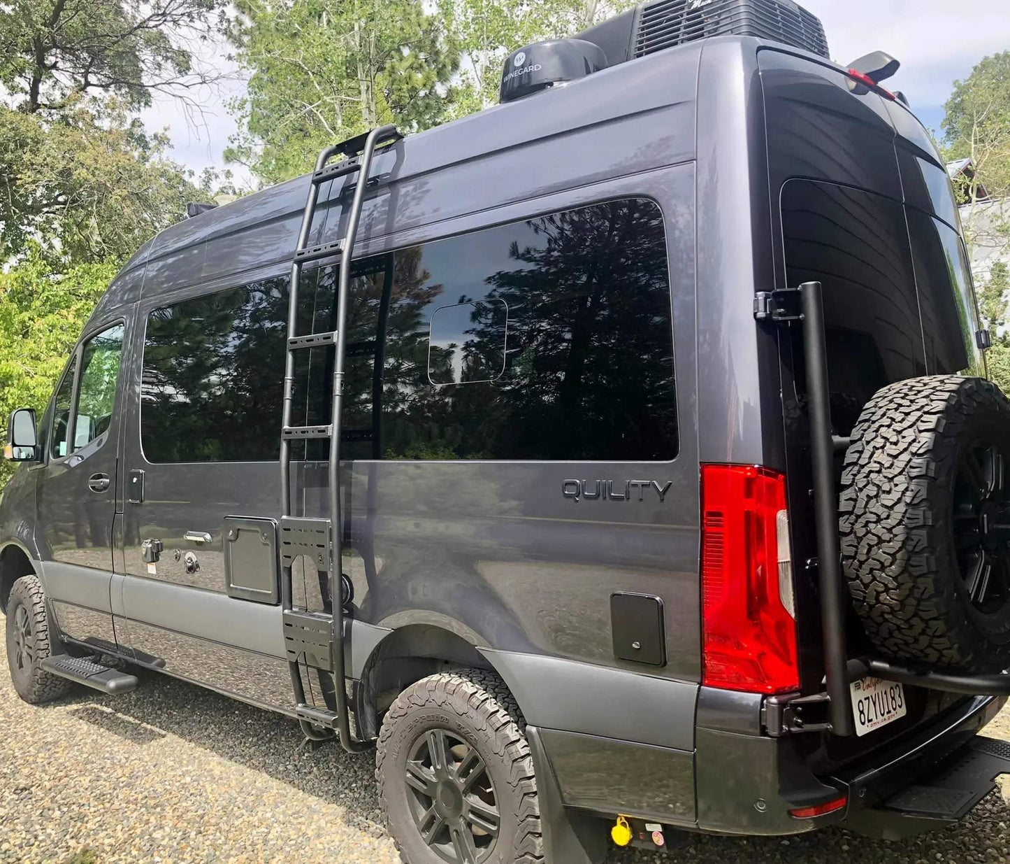 Owl Explorer Sprinter Side Ladder No-Drill Heavy-Duty Mounting