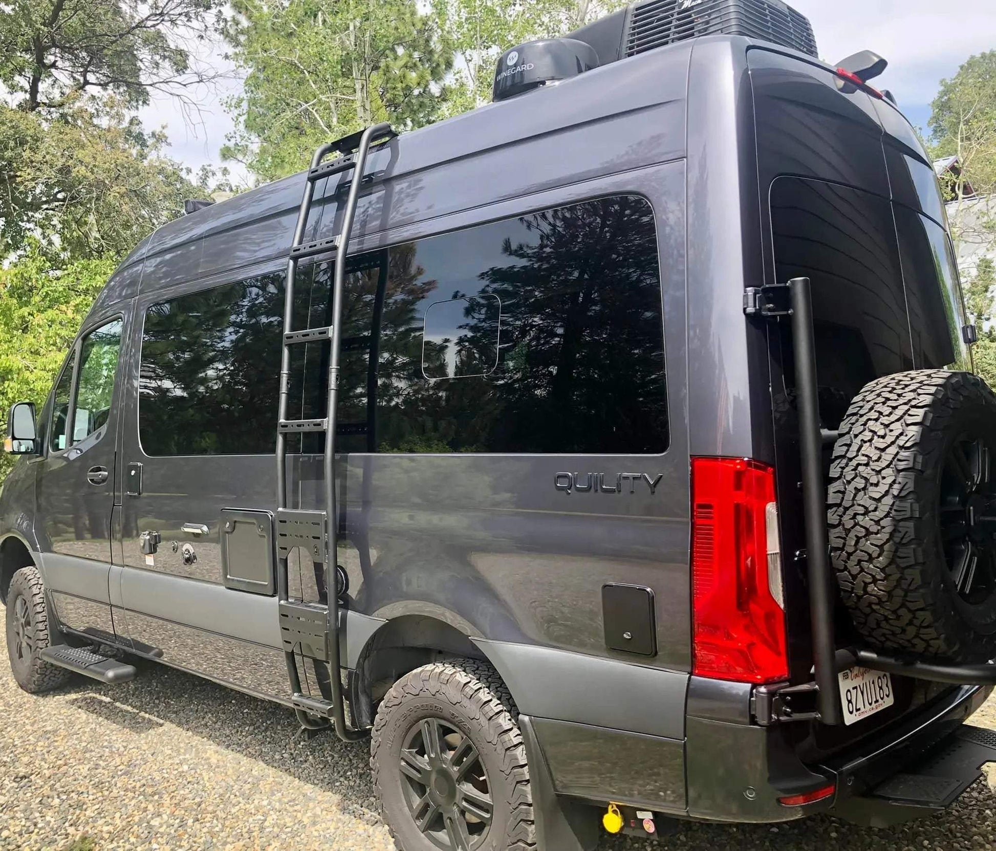 Owl Explorer Sprinter Side Ladder No-Drill Heavy-Duty Mounting